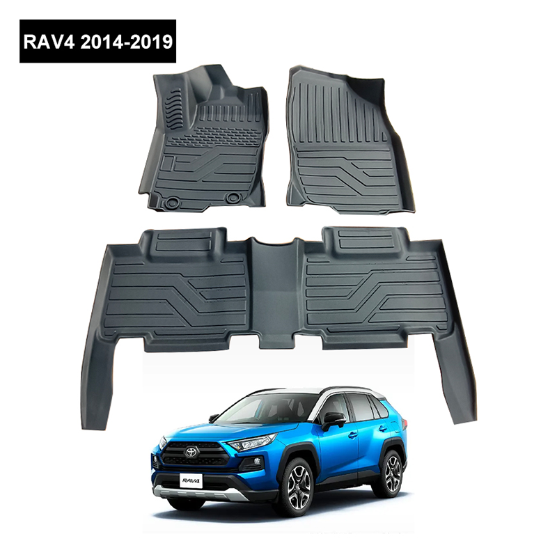 Direct Sales Low Temperature Resistance TPE CAR FLOOR MATS for RAV4