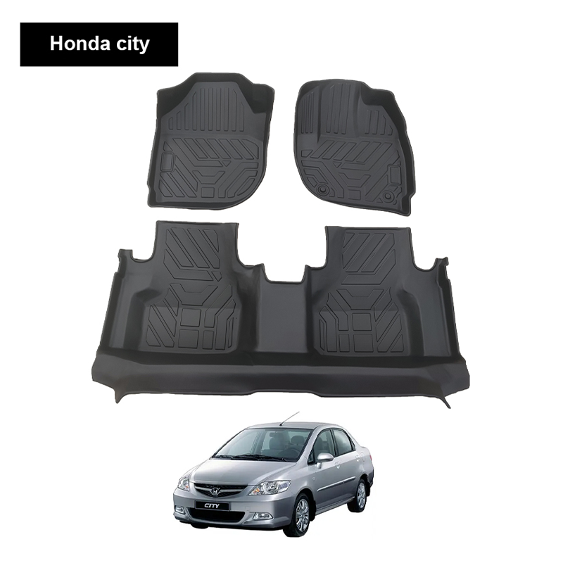 Hot Selling Hard Wearing TPE CAR FLOOR MATS for CITY