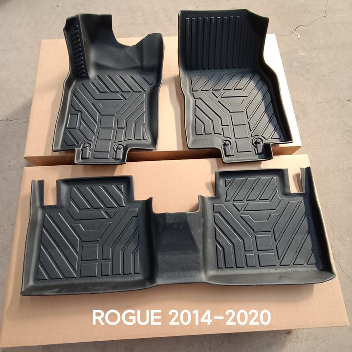 Hot Selling Hard Wearing 3D Rubber TPE CAR FLOOR MATS for Nissan Rogue