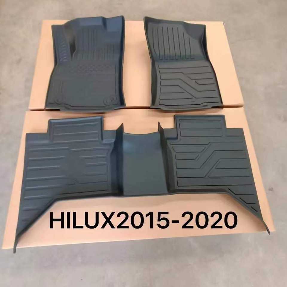 Hot Selling Hard Wearing TPE CAR FLOOR MATS for HILUX