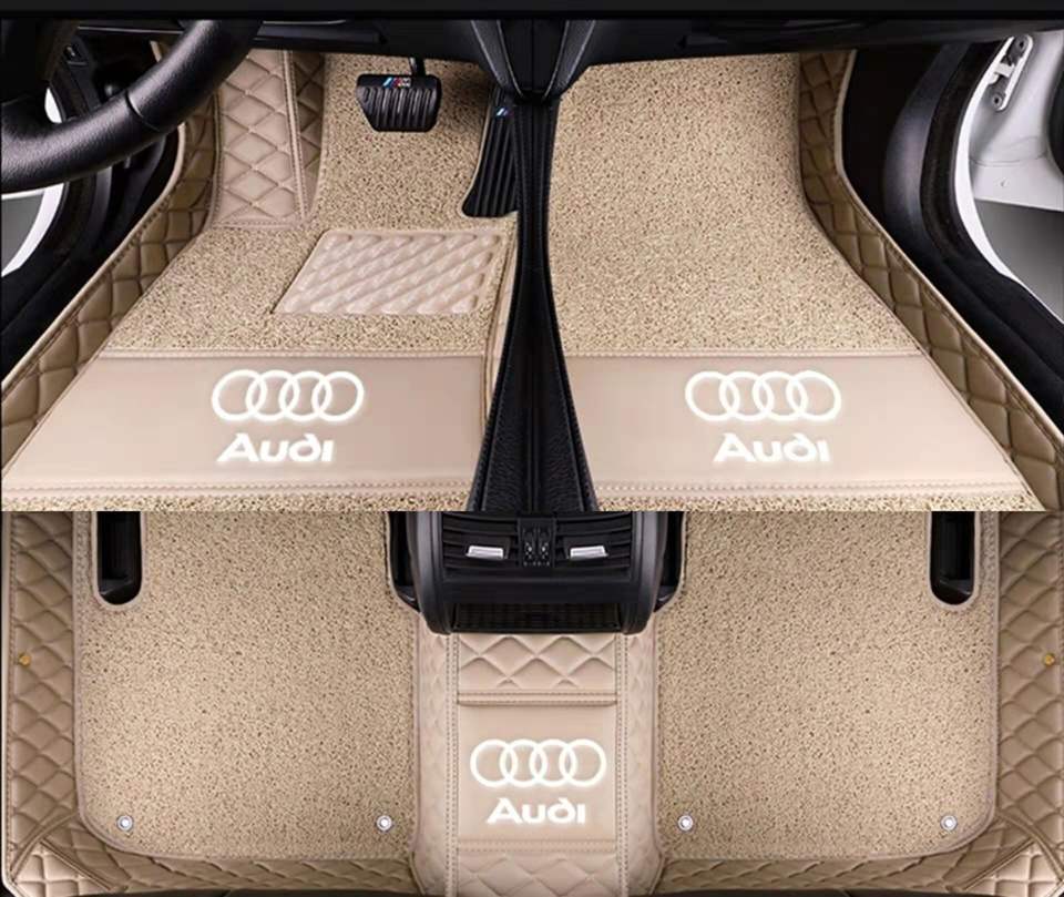 Factory Directly Sales Luxury Diamond Leather 7D Non Slip car mat for TOYOTA FORTUNER 2012