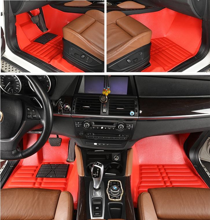 5D hot selling high quality automobile mat driving on the right easy and simple to handle 5d car mats pvc car mat