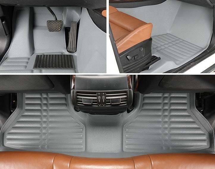 5D Car Mats for Camry Diamond Car Mats easy to use PVC Leather durable