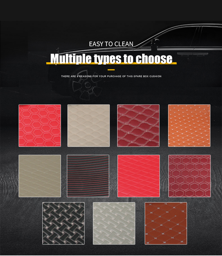 Hot Sale Right Hand Drive or Left Hand Drive leather 3d Car Mats floor mats waterproof