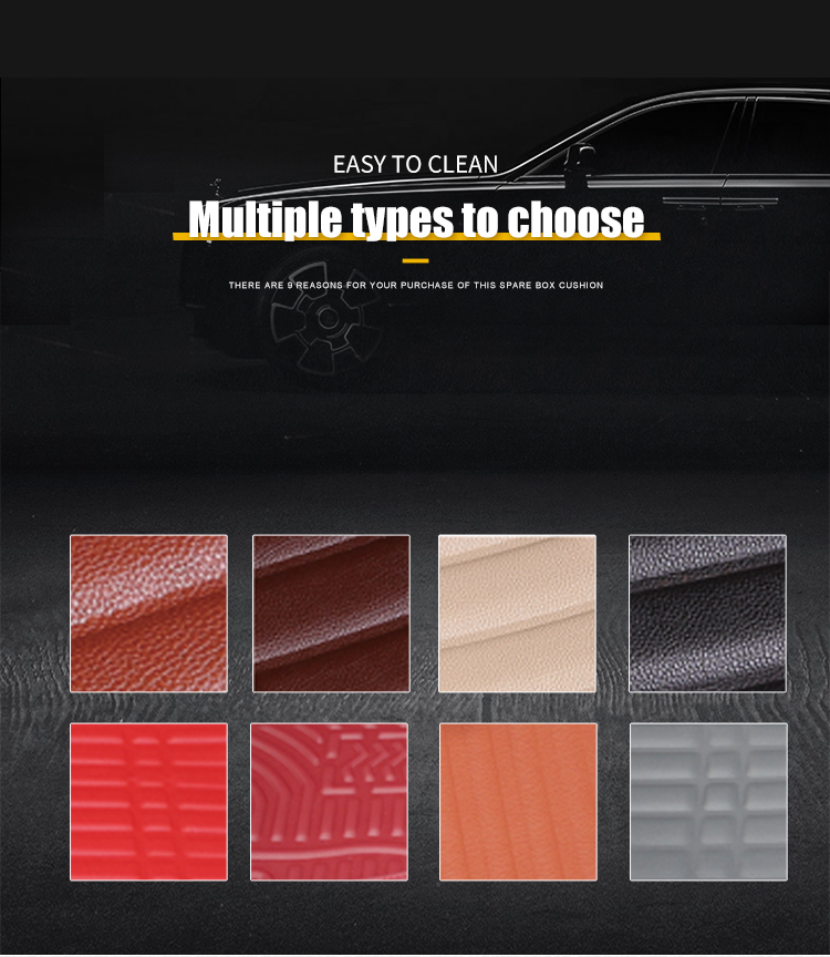 3D Car accessories Universal hot press car floor mats. Factory wholesale good price.