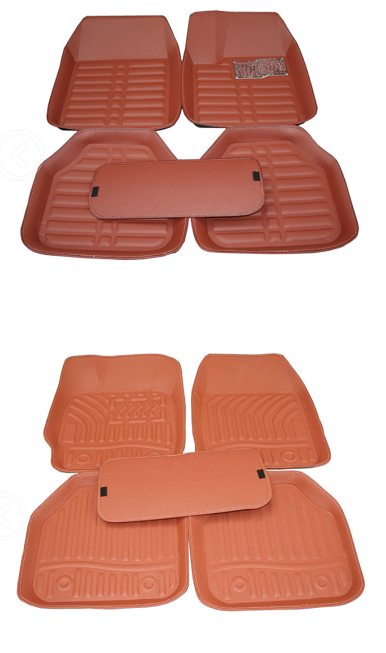 3D Car accessories Universal hot press car floor mats. Factory wholesale good price.