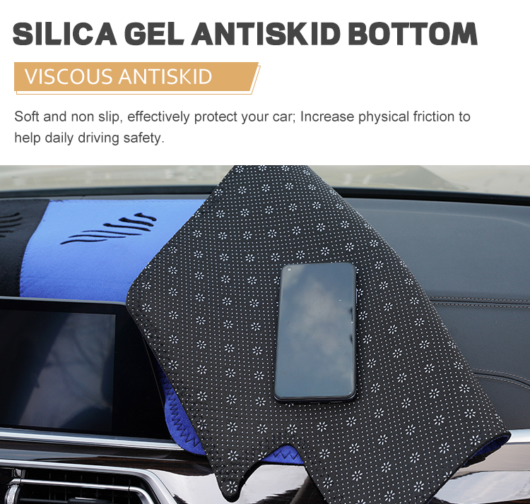 Dashboard Cover Mat Carpet Dash Board Cover Protector light mat The latest fashion, matching color style Interior Accessories