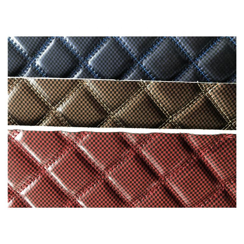 Direct Sales Car Floor Mat Accessories Interior Eco Double 5D Fabric Material