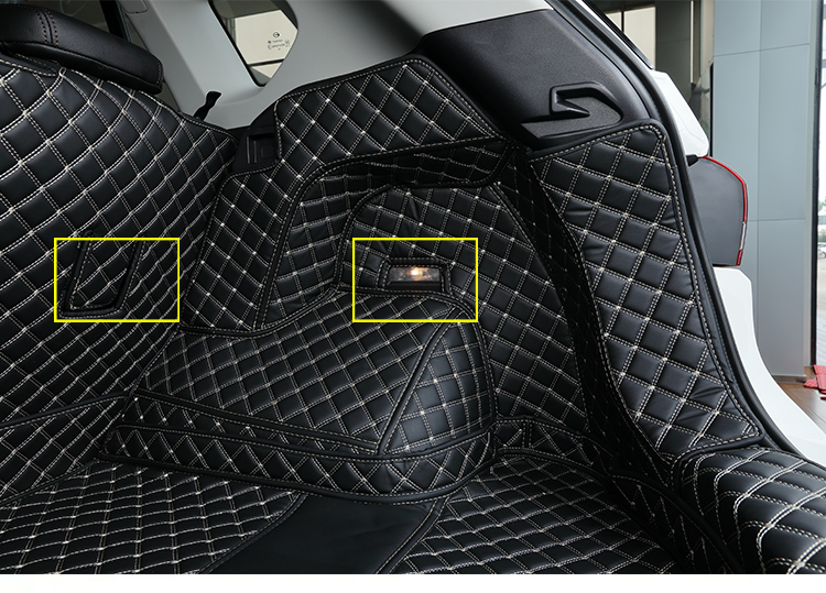 Factory sale all weather auto accessories car interior Customized logo for car trunk mats