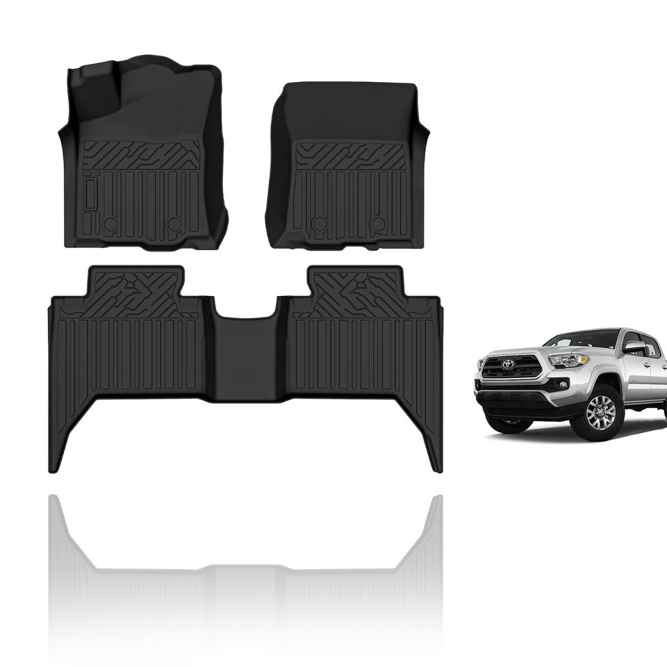 All-weather odorless 100% pure raw material TPE car mats for MODEL Y CRV 2023 CIVIC 2023 TACOMA RANGER 2023