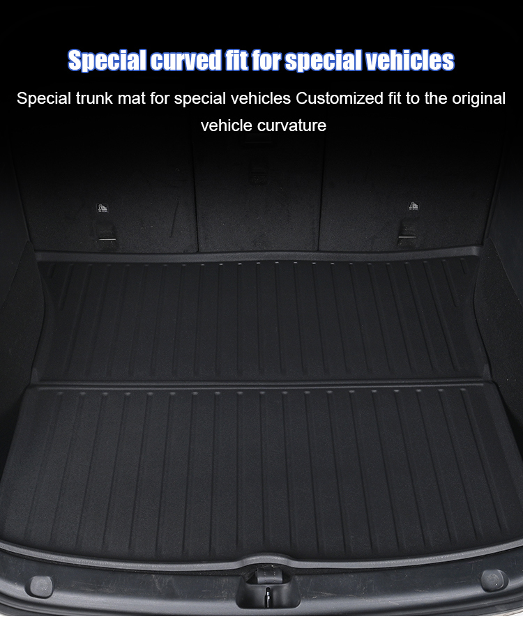 All-Season Protection TPE Anti-Slip Waterproof Car Rear Trunk Mat For Great Wall H6 2020/Dodge Journe 2016