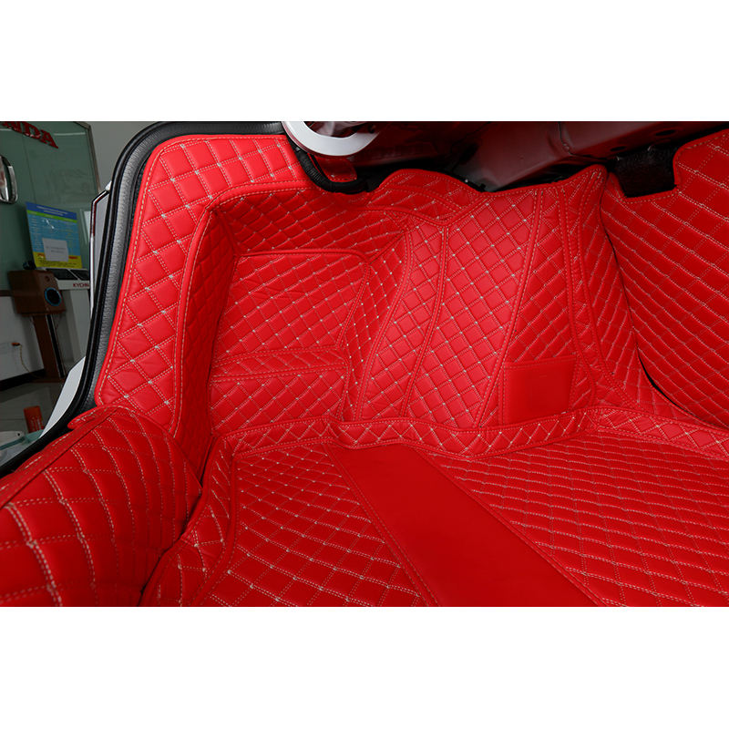 High Quality Customized Universal Car Wholesale universal car mat carpet luxury high quality leather Coil fortuner car mat