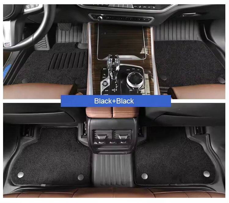 Mongolia Double Layer TPE Car Floor Mat Car Accessories Waterproof Car Mats All Weather for PRIUS 20