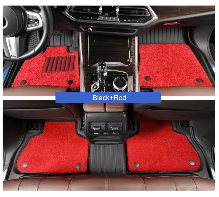 Mongolia Car Accessories Waterproof Double Layer Car Mats All Weather TPE Car Floor Mat for PRIUS 30